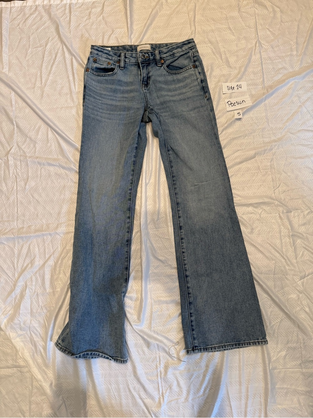 PacSun denim Jade low rise bootcut
